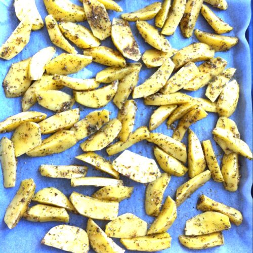 Kartoffelecken aus dem Ofen