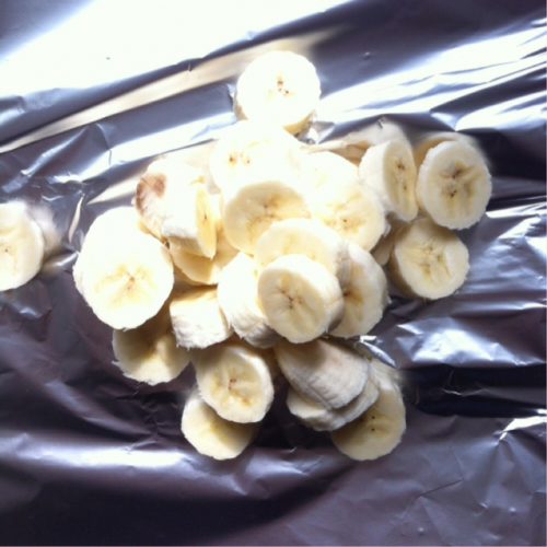 Bananeneis mit Erdnussbutter selbstgemacht